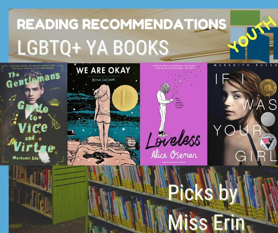 LGBTQ+ YA Books: Reading With Pride | Ferndale Area District Library